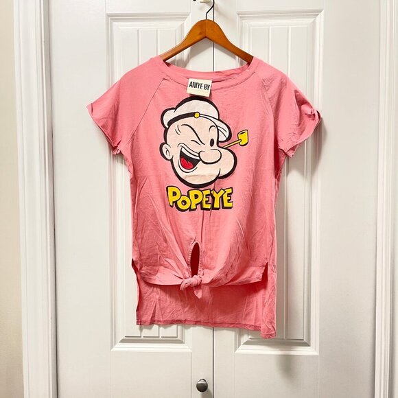 ANIYE BY x Popeye Made in Italy Graphic Tee Pink – M - Picture 2 of 13